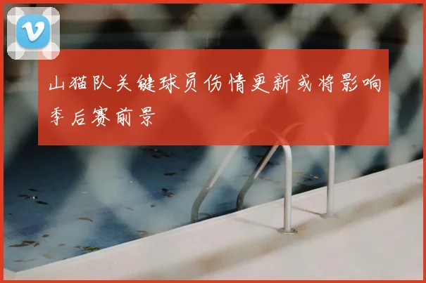 山猫队关键球员伤情更新或将影响季后赛前景